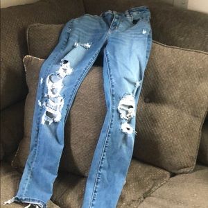 American Eagle Super High Rise Jegging
